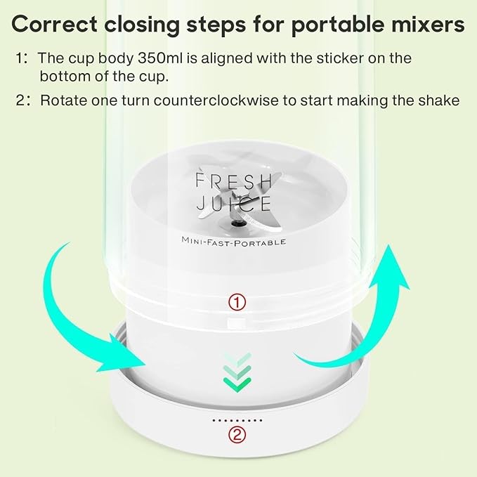 Portable Juicer Bottle | USB Charging