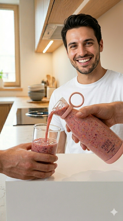 Portable Juicer Bottle | USB Charging