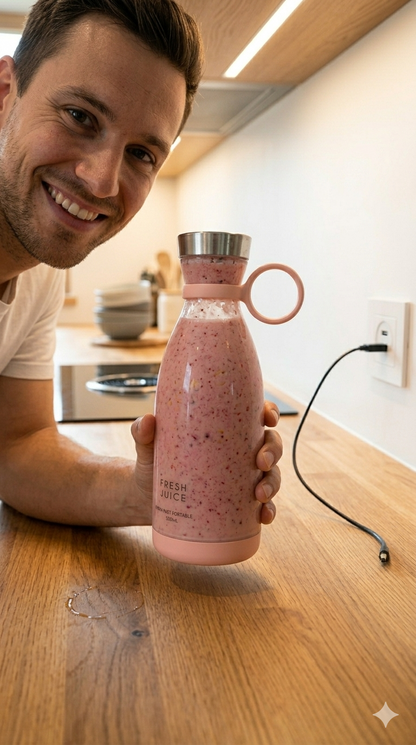 Portable Juicer Bottle | USB Charging