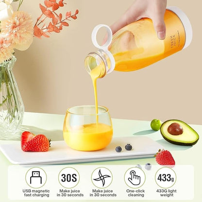 Portable Juicer Bottle | USB Charging